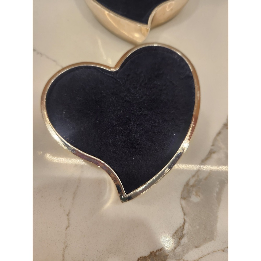 Swarovski Silver-Plated Trinket Heart Jewelry Box W/Loose Clear Crystals‎ In Lid - Picture 7 of 11